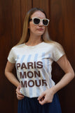 T-shirt Paris Mon Amour