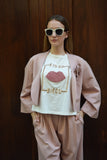T-SHIRT BIJOUX RICAMO E PAILETTES