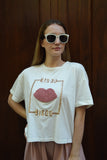 T-SHIRT BIJOUX RICAMO E PAILETTES