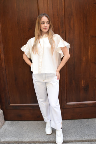 PANTALONI DENY 5 TASCHE CON IMPUNTURE