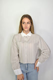 Camicia corta a righe
