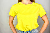 T-SHIRT CON STRASS VARI COLORI