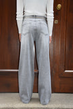 JEANS PALAZZO CON STRASS