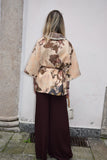 KIMONO IN BROCCATO CON CINTURA