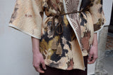 KIMONO IN BROCCATO CON CINTURA