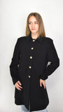 Cappotto con bottoni gioiello