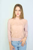 Maglia con ricamo