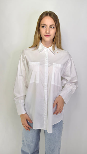 CAMICIA OVER CON CINTURA