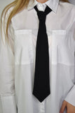 CAMICIA OVER CON CINTURA