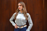 CAMICIA RASO colore AZZURRO - ROSA