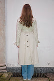 Trench lungo con cintura