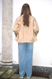 Trench corto beige