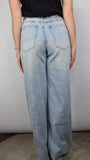 Jeans palazzo con luminelli