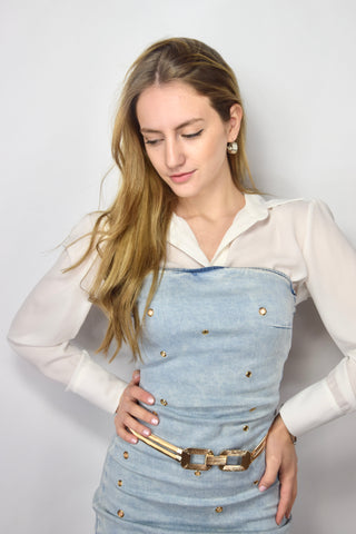 ABITO JEANS A TUBINO LUMINELLI