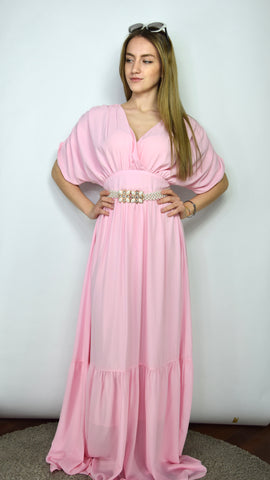 Abito lungo georgette