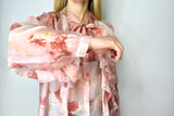 Camicia con voilant
