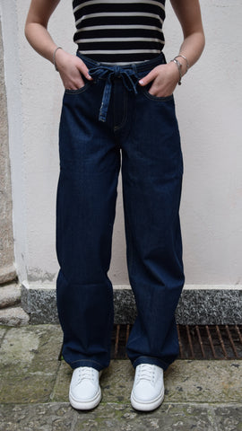 Jeans baloon con cintura