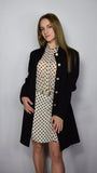 Cappotto con bottoni gioiello